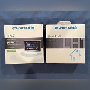 SiriusXM Lynx Portable Radio Kit (model SXi1) and Home Kit LH1 (model SXiBH1)
